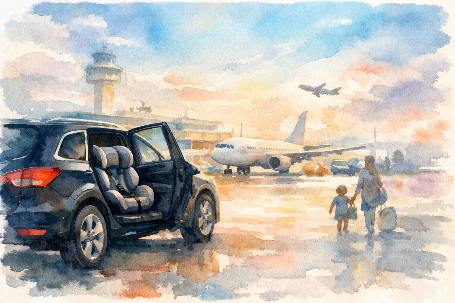 Airport Car Service With Car Seats