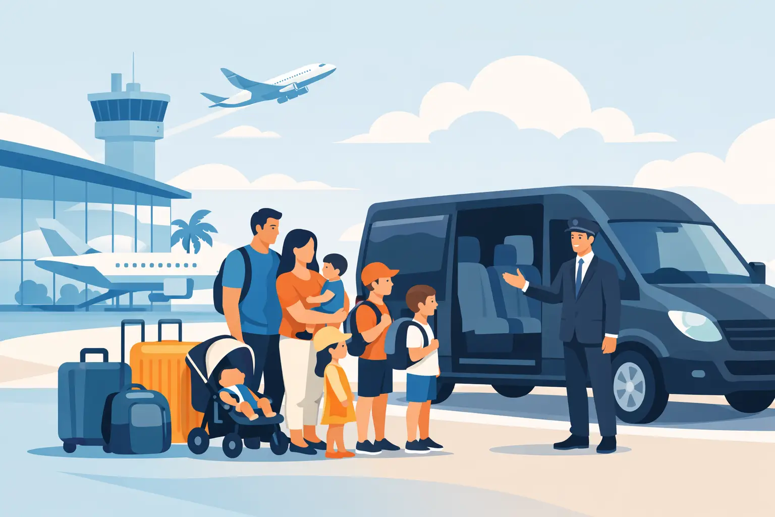 Homepage 13 Airport Transfer for Large Families Made Easy