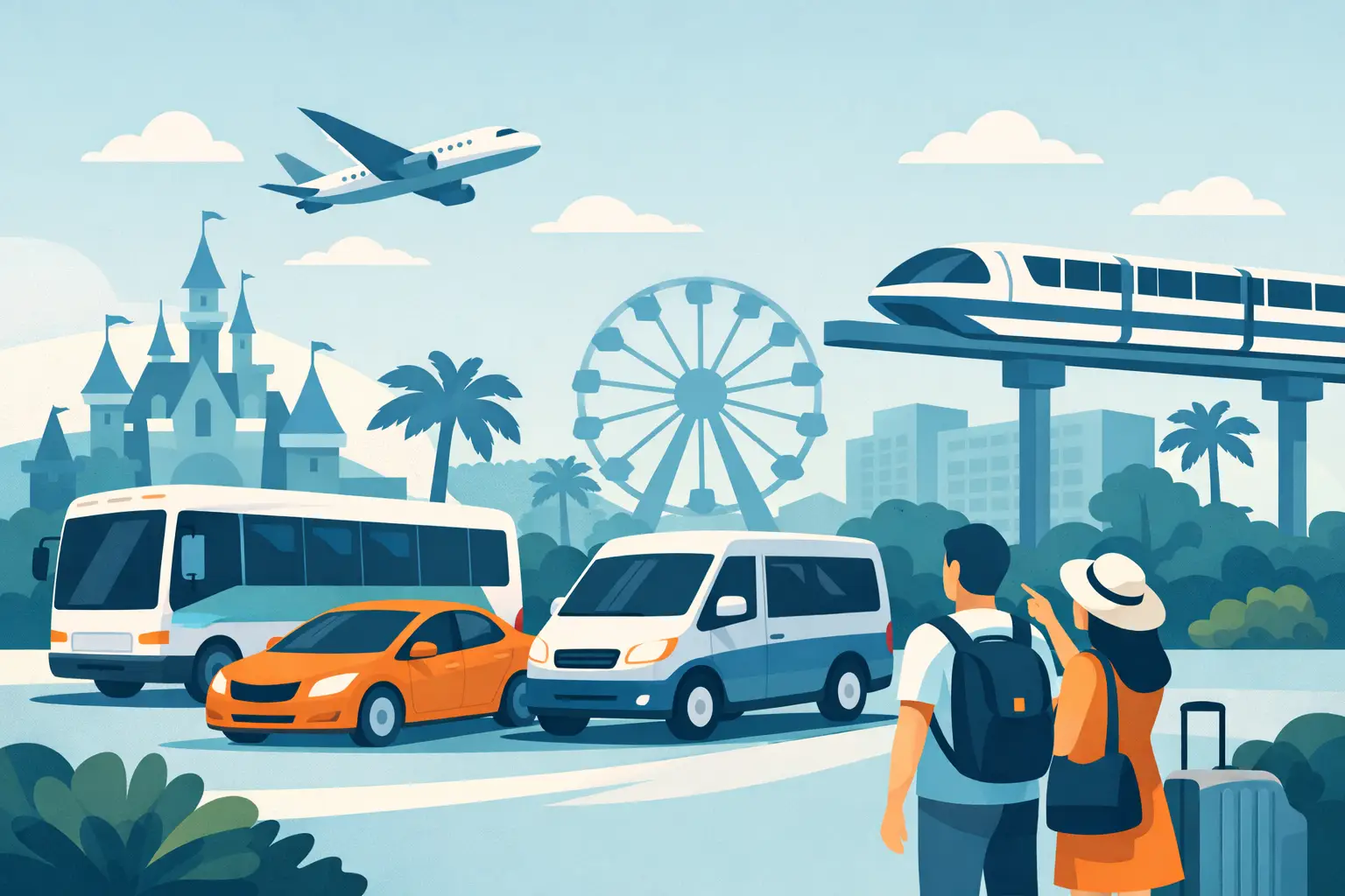 Anaheim Resort Transportation Options That Work