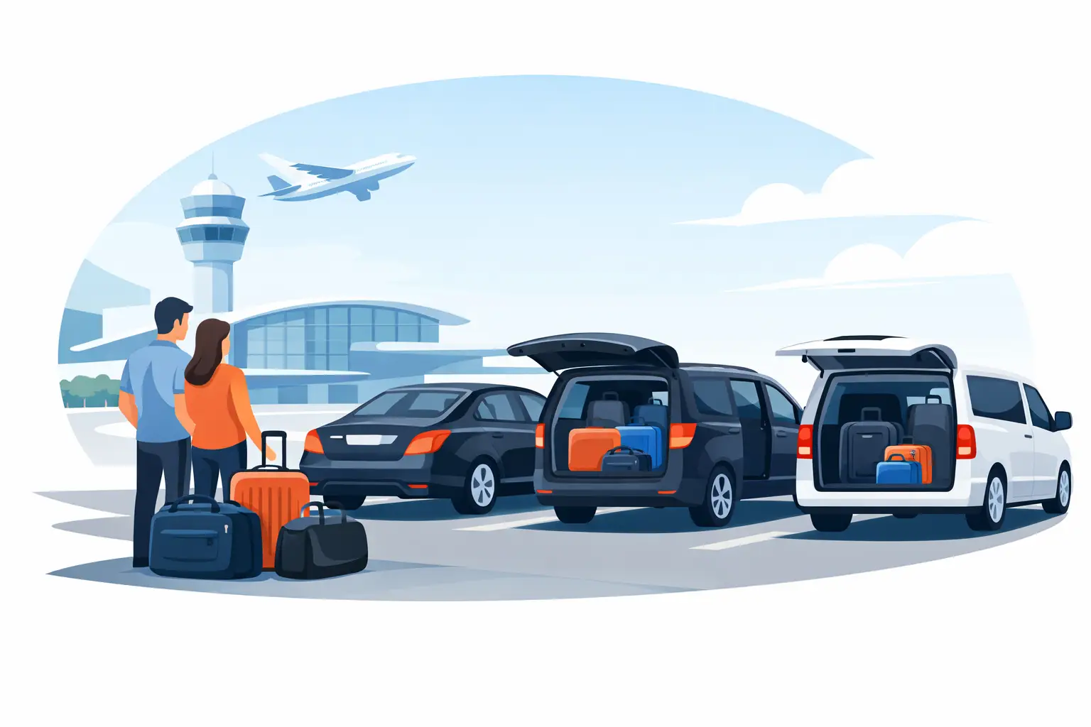 Homepage 11 Can Airport Transfers Fit Luggage? Choose the Right Ride