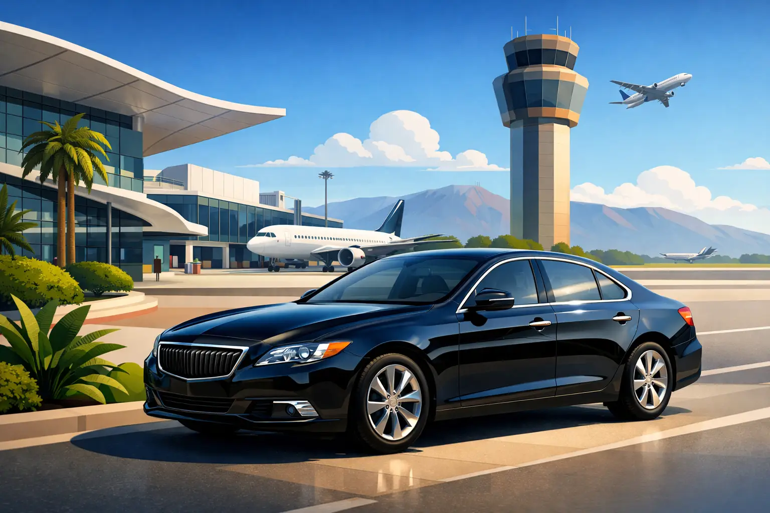 Ontario Airport Black Car Service That Fits