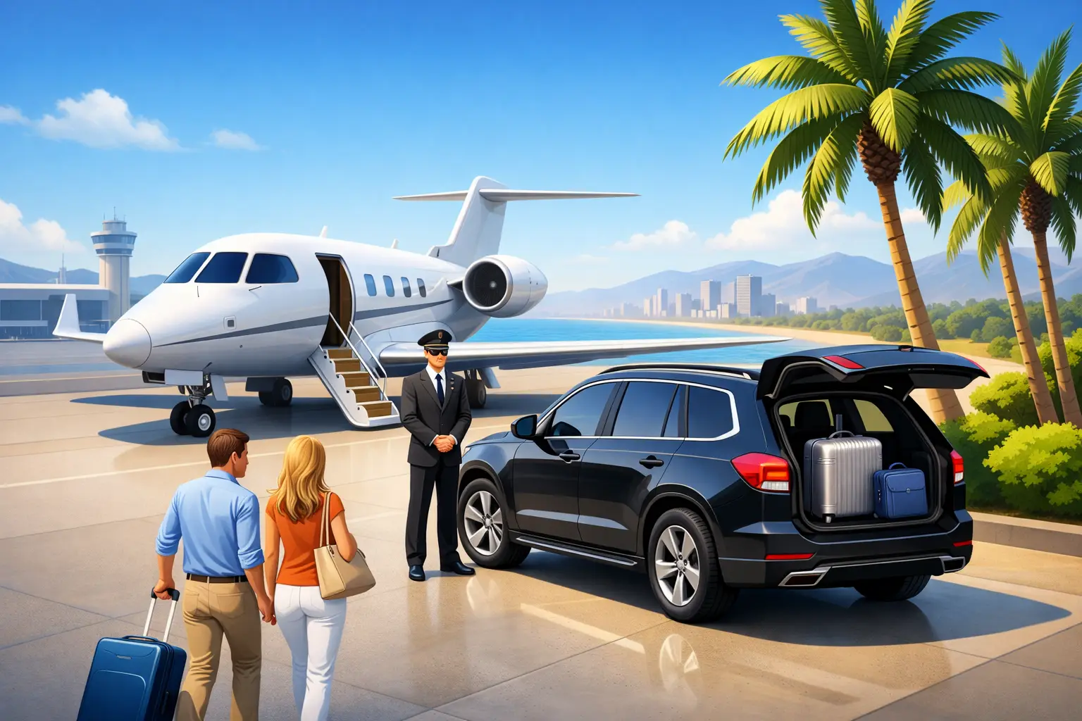 Private Airport Transfer Guide for Southern California