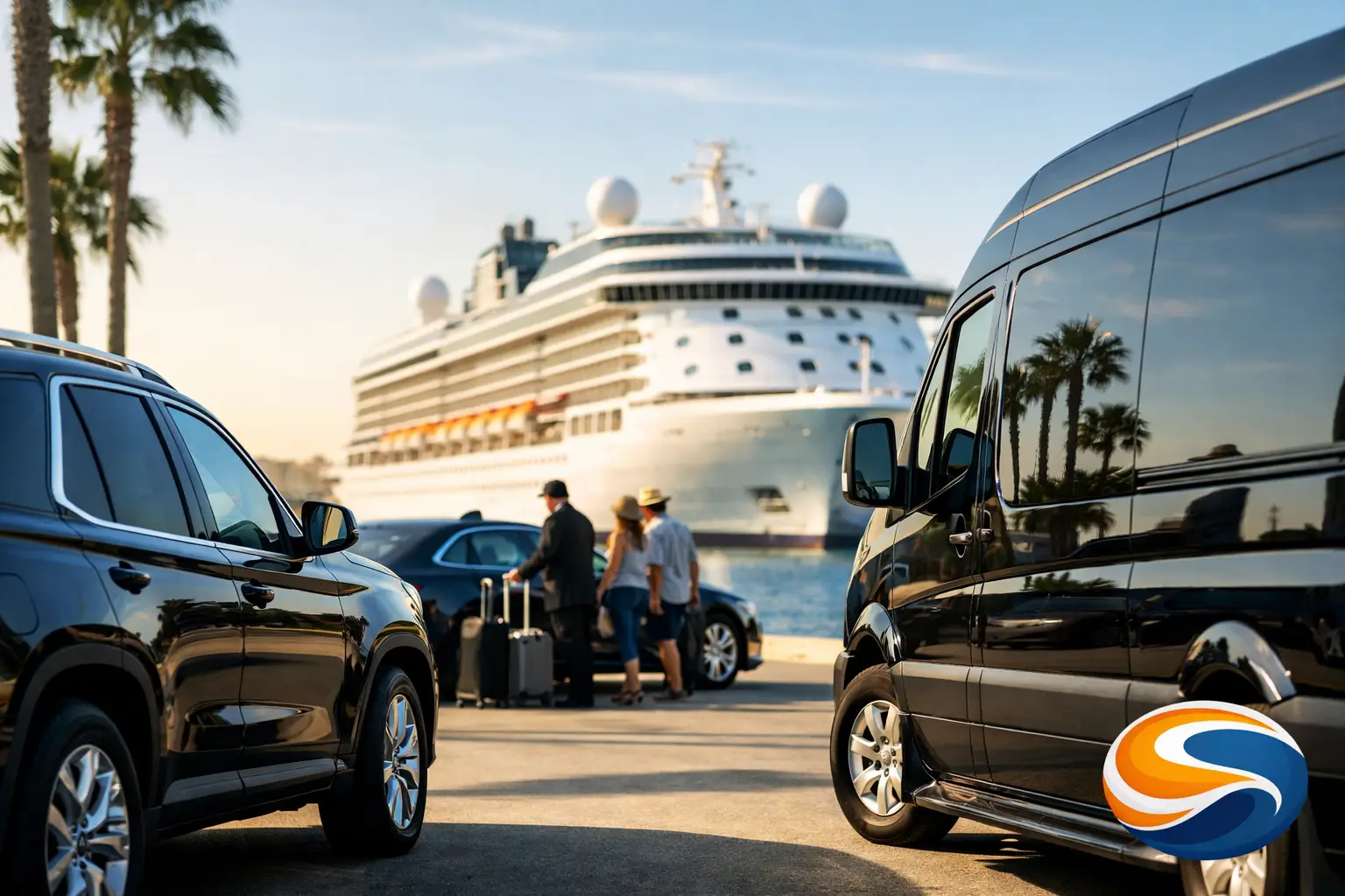 Cruise Port Transportation Orange County