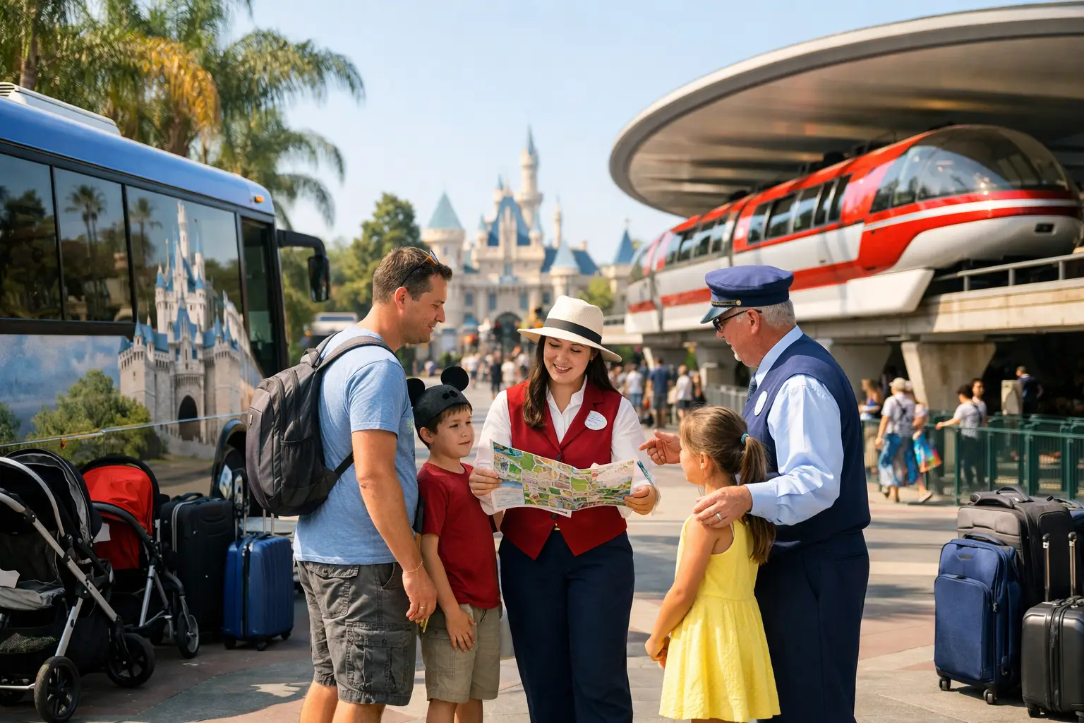 Homepage 11 Disneyland Transportation Anaheim for Easy Park Days